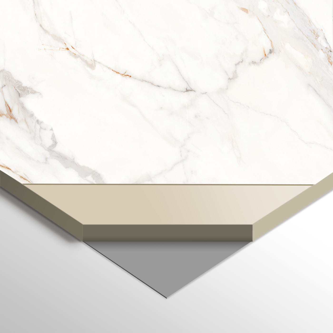 WPC Płyta Węglowa Gold Vein Matowa 280x112 cm - obrazek 3