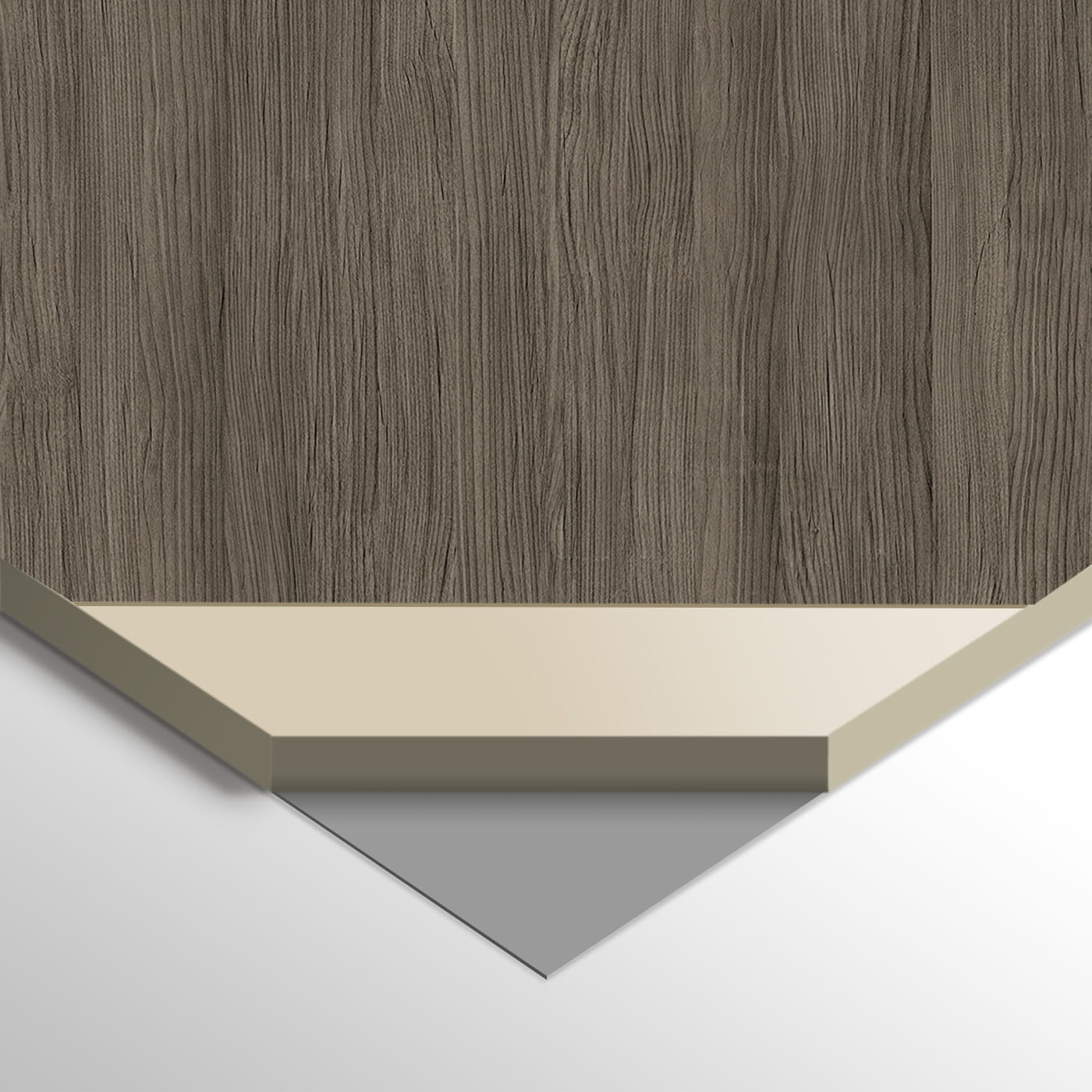 WPC Płyta Węglowa Dark Wood Matowa 280x110 cm - obrazek 2