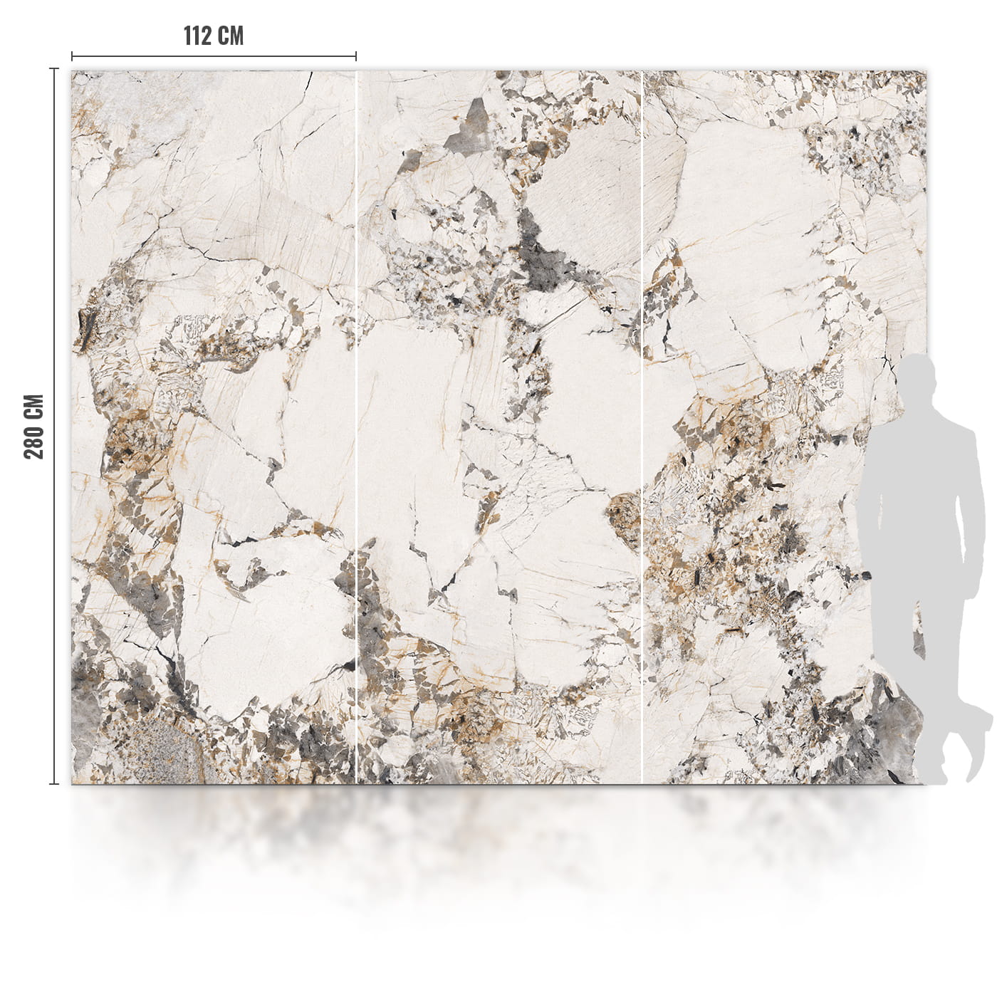 WPC Płyta Węglowa Crystal Stone Błyszcząca 280x112 cm