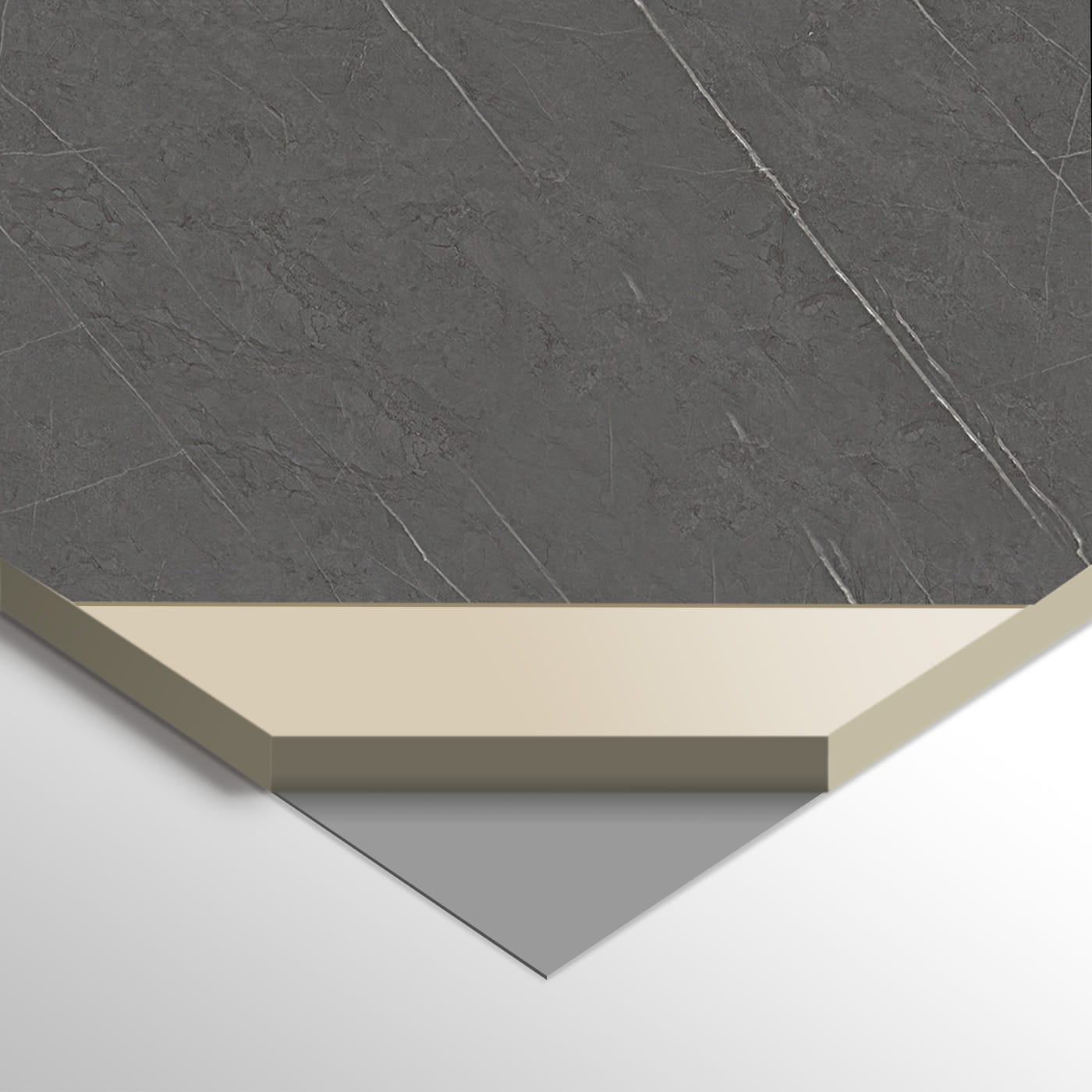 WPC Płyta Węglowa Black Stripes 280x110 cm - obrazek 3